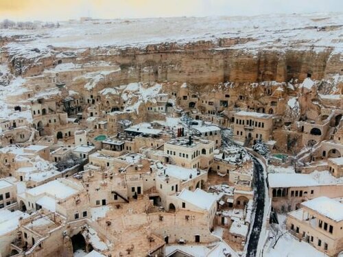 Внешний вид отеля Yunak Evleri Cave Hotel Cappadocia в Ургюпе, фото 4