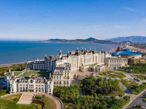 Внешний вид отеля Crowne Plaza Qingdao Ocean Spring Resort в Циндао, фото 3
