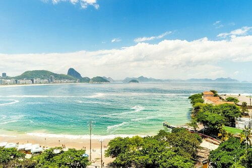Внешний вид отеля Fairmont Rio de Janeiro Copacabana в Рио-де-Жанейре, фото 2