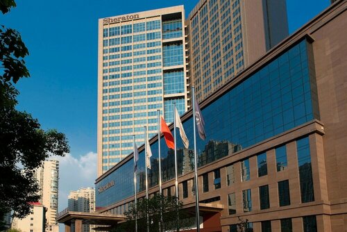 Внешний вид отеля Sheraton Nanchang Hotel в Хунгутани, фото 1