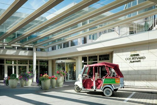 Внешний вид отеля Courtyard by Marriott Hannover Maschsee в Ганновере, фото 4