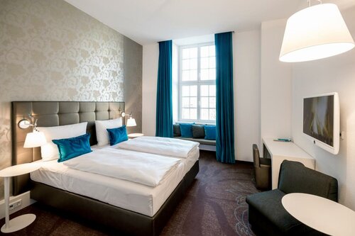 Внешний вид отеля Motel One Magdeburg в Магдебурге, фото 2