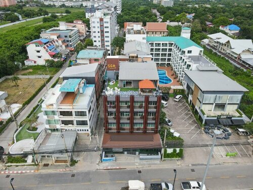 Внешний вид отеля Seaside Jomtien Beach в Паттайе, фото 3