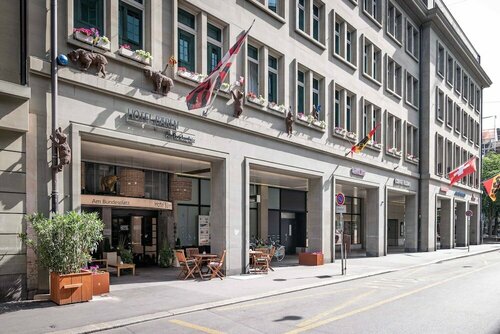 Внешний вид отеля Hotel Bären Am Bundesplatz в Берне, фото 1