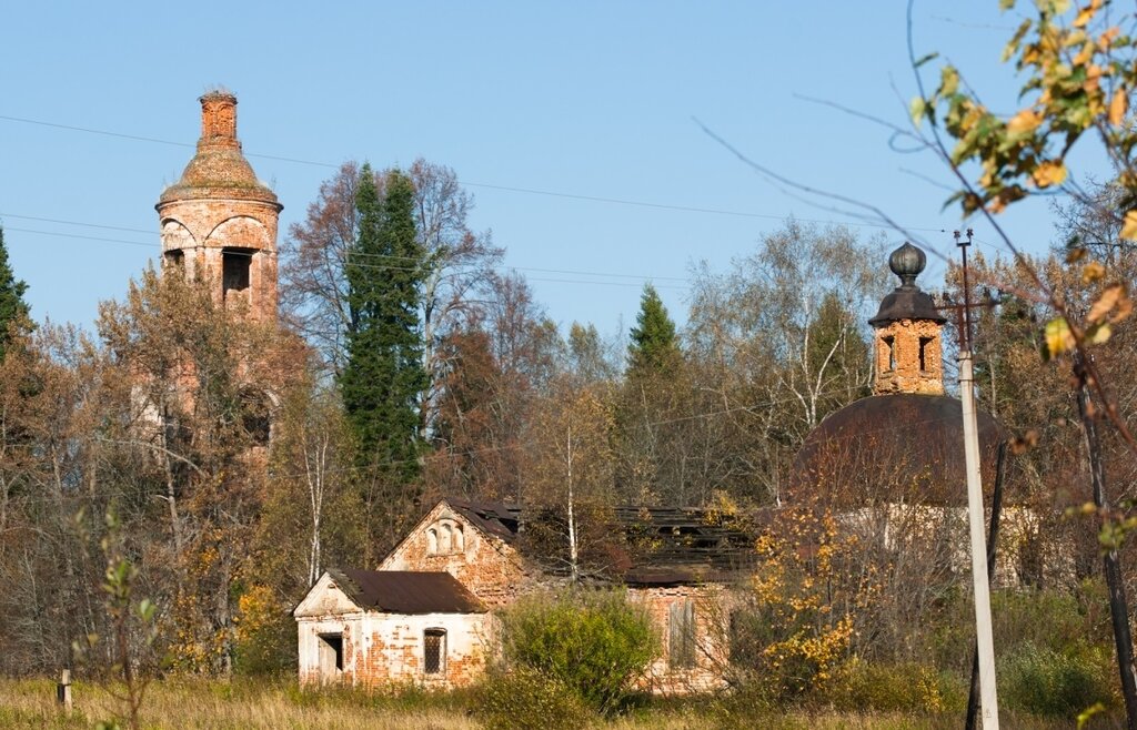 Orthodox church Tserkov Troitsy Zhivonachalnoy V Ryleyevo, Kostroma Oblast, photo