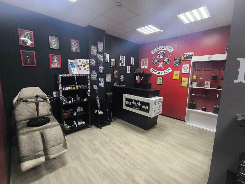 Tattoo studio Black stuff, Smolensk, photo