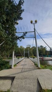 Cable-stayed Bridge (Sakhalin Region, Yuzhno-Sakhalinsk, ozero Verkhneye), landmark, attraction