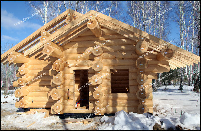 Construction of country houses and cottages DrevMaster, Surgut, photo