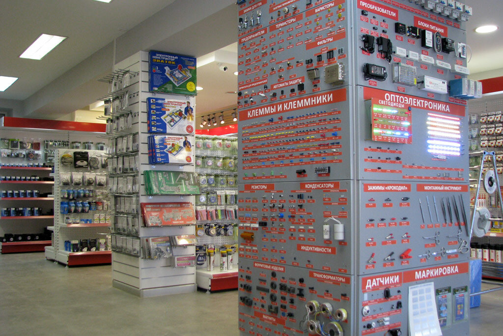 Electronic devices and components ChipDip, Kaluga, photo