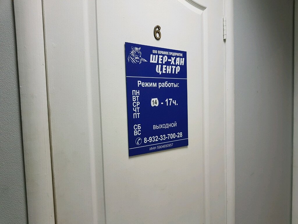 Security company Шер-Хан центр, Perm, photo