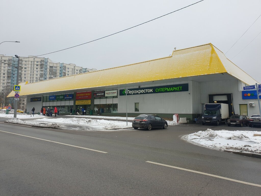 Перекрёсток, супермаркет, Тихвинская ул., 3, корп. 1, Москва, Россия - Яндекс.Ка