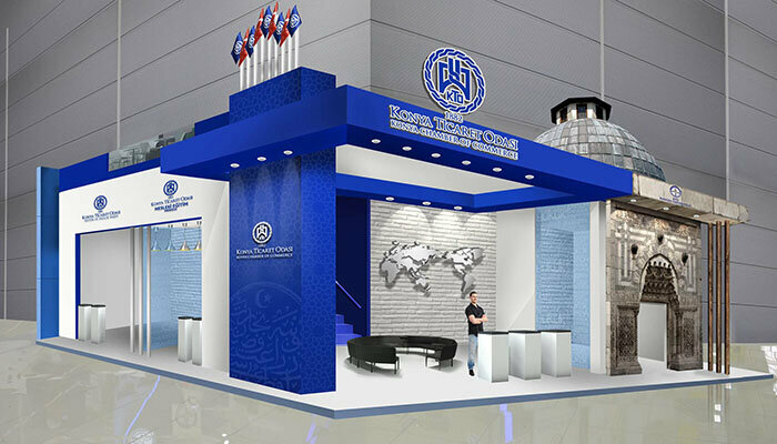 Exhibition stands Guven Fair, Stand Design and Advertising Services, Konya, photo