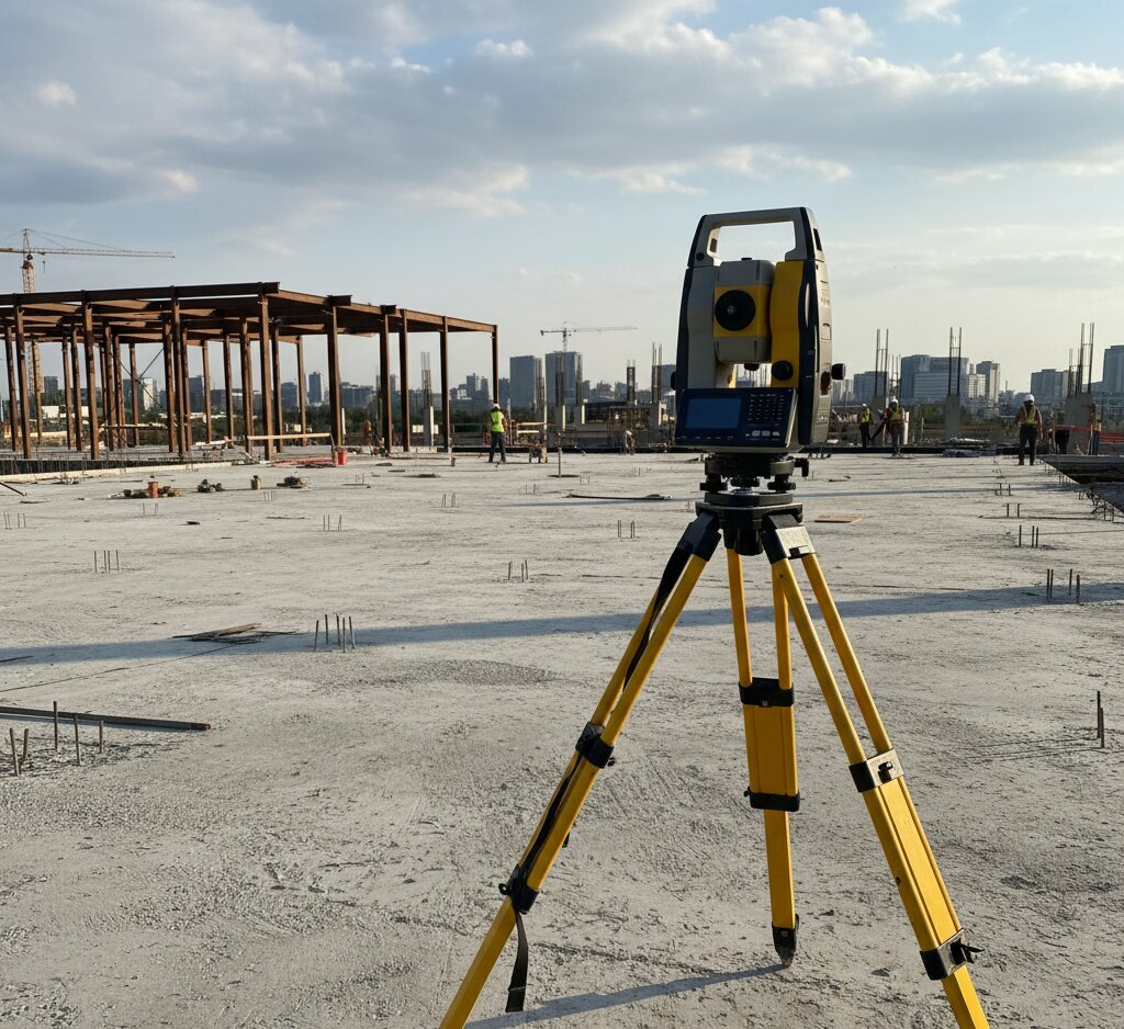 Survey works Ros-Zemlemer, Astrahan, photo