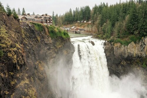 Внешний вид отеля Salish Lodge & SPA в Сноуквалми, фото 3