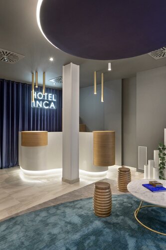 Внешний вид отеля Hotel Inca в Сарагосе, фото 1