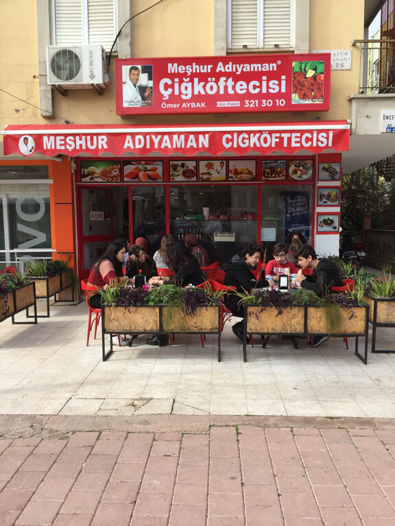 Быстрое питание Meşhur Adıyaman Çiğköftecisi etiler, Анталья, фото