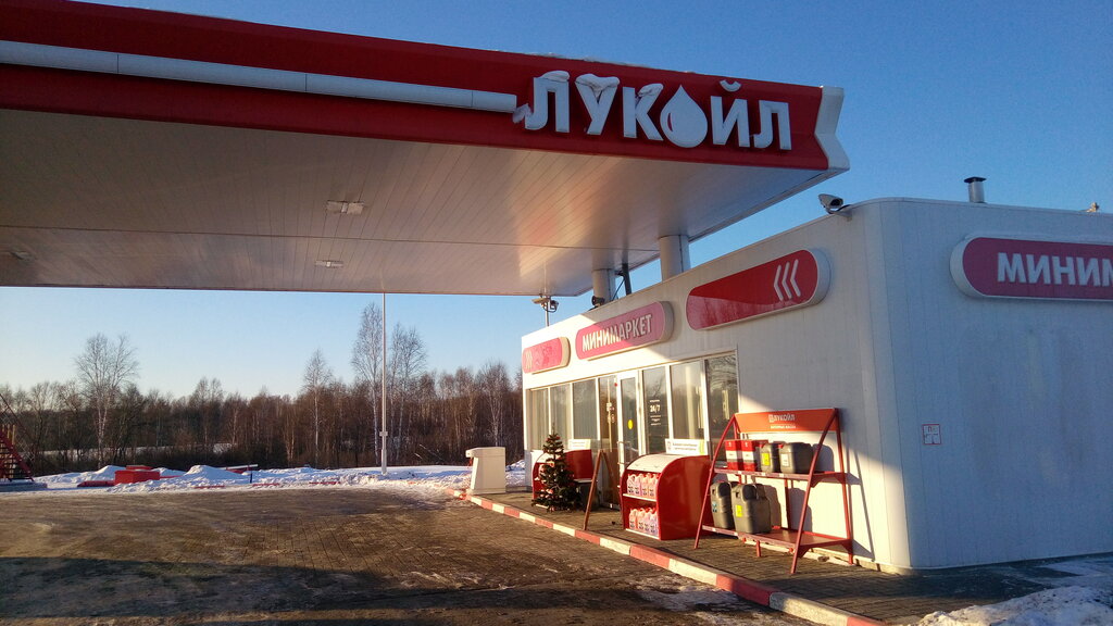 Gas station Lukoil, Sverdlovsk Oblast, photo