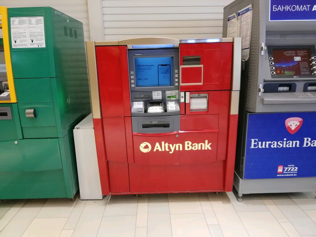 ATM Altyn bank, банкомат, Astana, photo