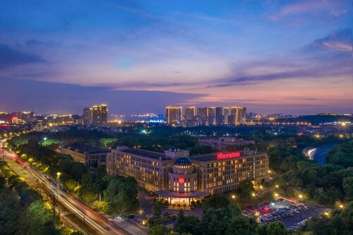 Внешний вид отеля Sheraton Jiangyin Hotel в Уси, фото 4
