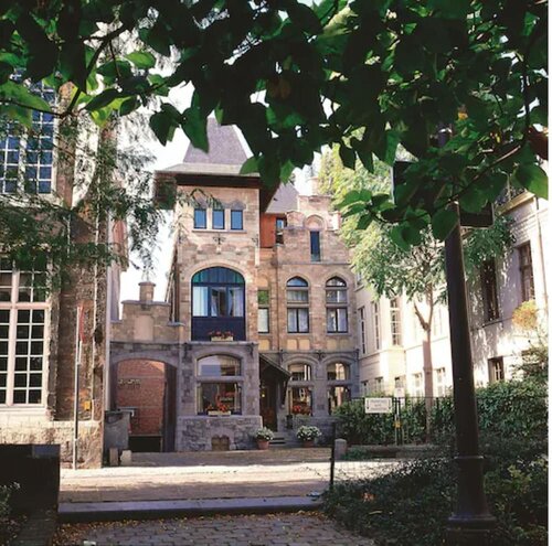 Внешний вид отеля Hotel Gravensteen в Генте, фото 3