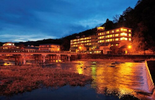 Гостиница Misasa Yakushinoyu Mansuirou в Префектуре Тоттори