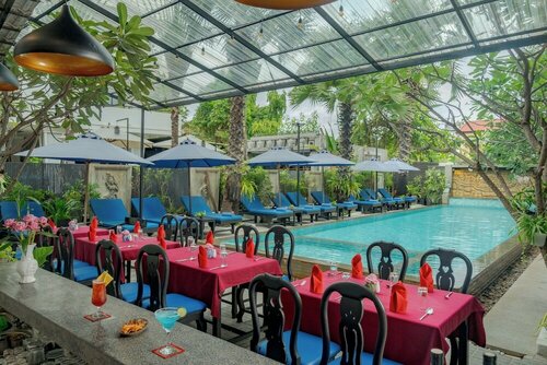 Внешний вид отеля Khmer Mansion Boutique Hotel в Сиемреапе, фото 5