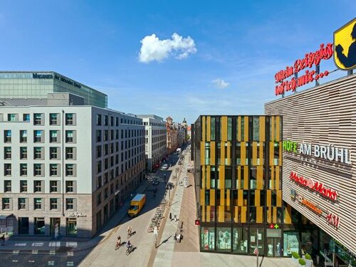 Внешний вид отеля Leipzig Marriott Hotel в Лейпциге, фото 5