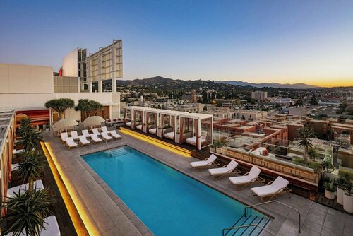 Внешний вид отеля W Hollywood в Лос-Анджелесе, фото 2