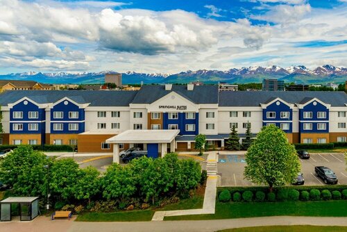 Внешний вид отеля SpringHill Suites Anchorage Midtown в Анкоридже, фото 4