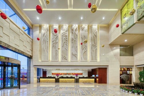 Внешний вид отеля Haiwaihai Crown Hotel Hangzhou в Ханчжоу, фото 5