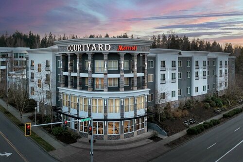 Внешний вид отеля Courtyard by Marriott Seattle Kirkland в Киркленде, фото 4