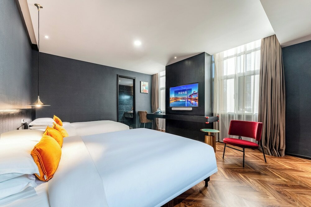 Фото HeSu Designer Hotel Xi'an Drum Tower & Yongning Gate Branch