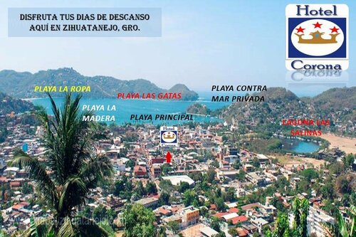 Гостиница Hotel Corona Zihuatanejo в Сиуатанехо
