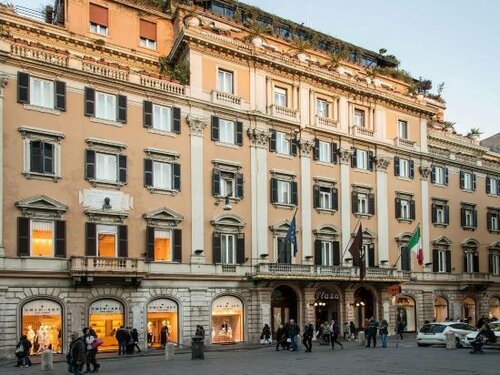 Гостиница Grand Hotel Plaza в Риме