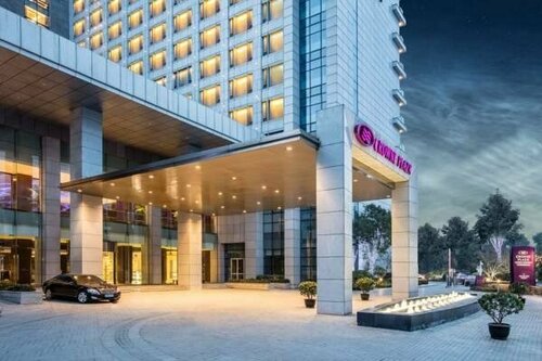 Внешний вид отеля Crowne Plaza Nanjing Jiangning в Нанкине, фото 1