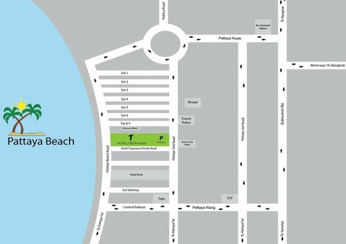 Гостиница Hotel Tropicana Pattaya в Паттайе