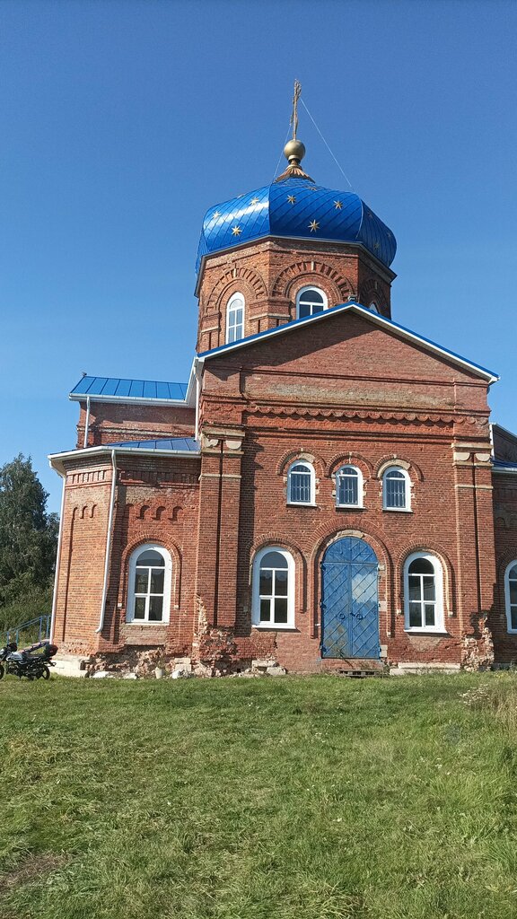 Orthodox church Tserkov Uspeniya Presvyatoy Bogoroditsy V Zherdevo, Oryol Oblast, photo