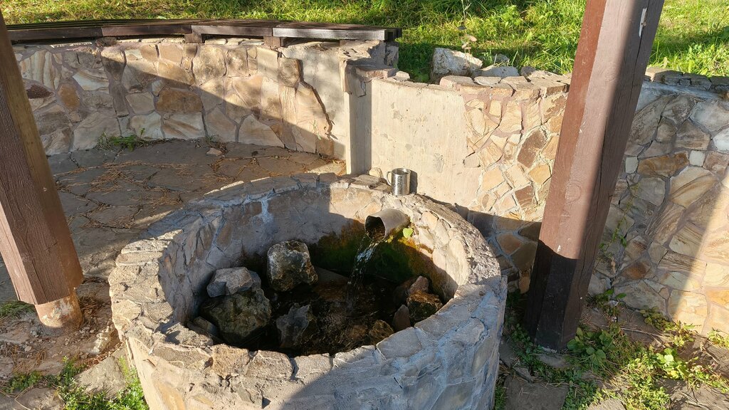 Spring, stream Освящённый родник, Tula Oblast, photo