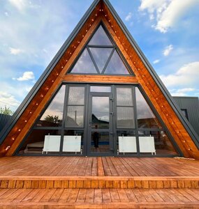 отель А-фрейм