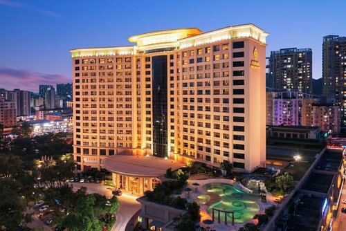 Внешний вид отеля Parklane Hotel Changan Dongguan в Дунгуани, фото 5