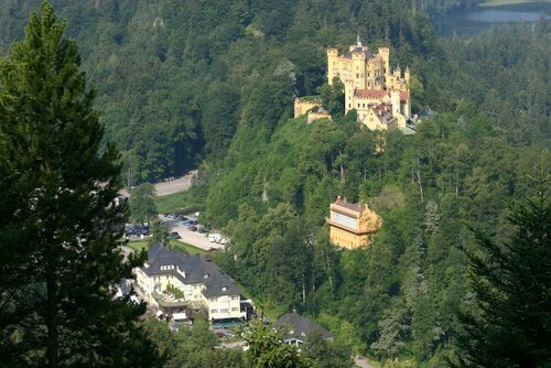 Внешний вид отеля Hotel Müller Hohenschwangau в Швангау, фото 2