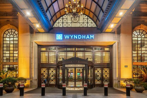 Внешний вид отеля Wyndham Shanghai Hongqiao в Миньхане, фото 3