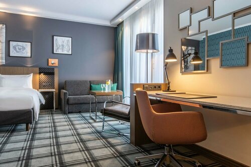 Внешний вид отеля Radisson Blu Hotel, Hannover в Ганновере, фото 2