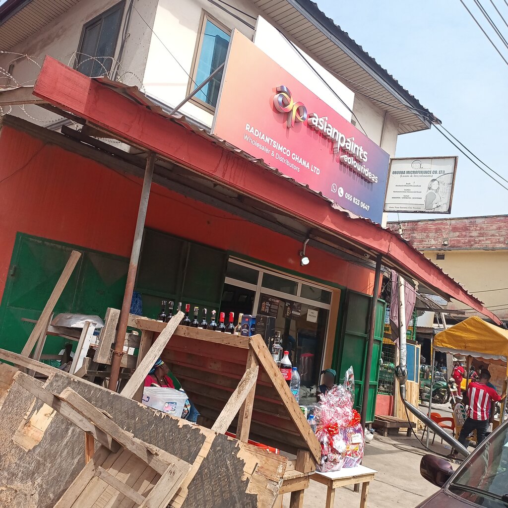 Paint equipment Radiantsimco Ghana Ltd, Accra, photo