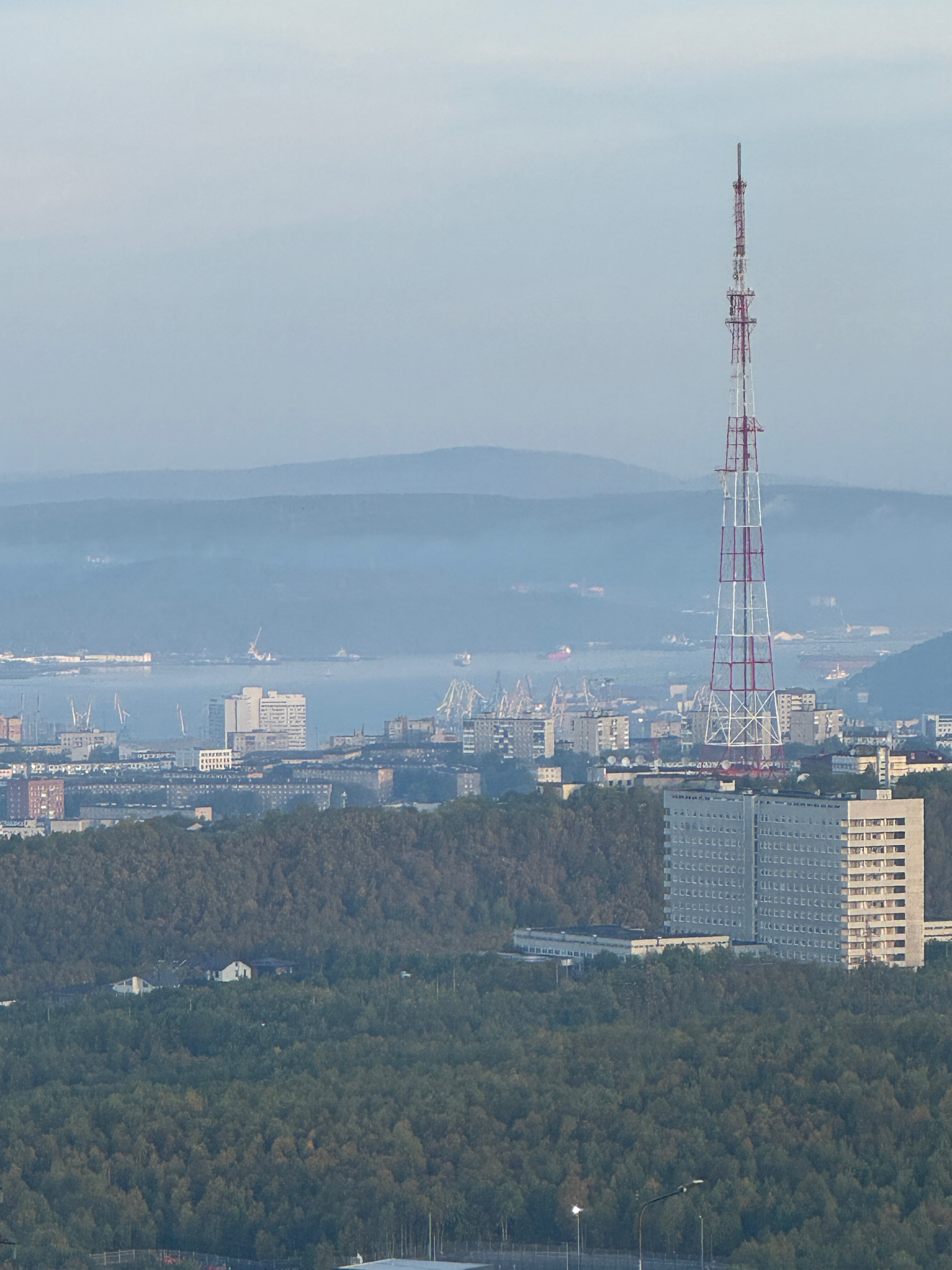 Фото Огни Мурманска