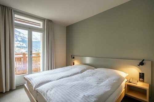 Внешний вид отеля Hotel Alpenruhe - Vintage Design Hotel в Лаутербруннене, фото 2