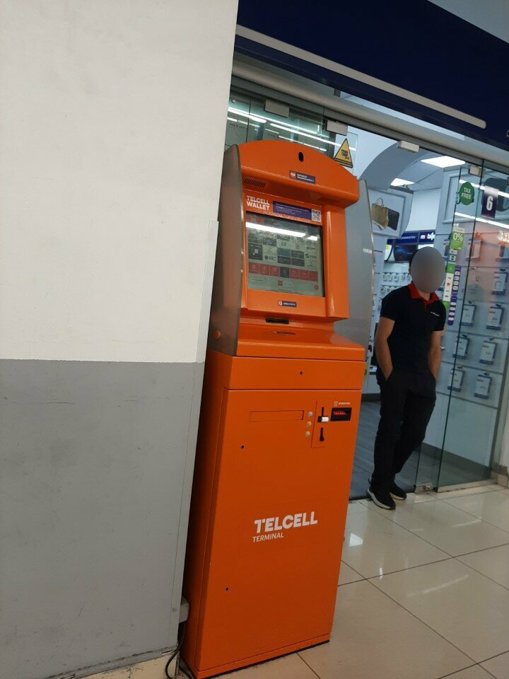 Payment terminal TelCell, Yerevan, photo