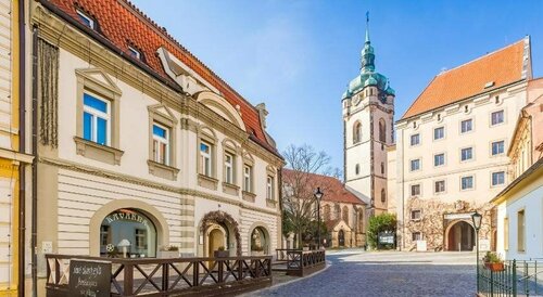 Гостиница Hotel U Rytíře в Среднечешском крае