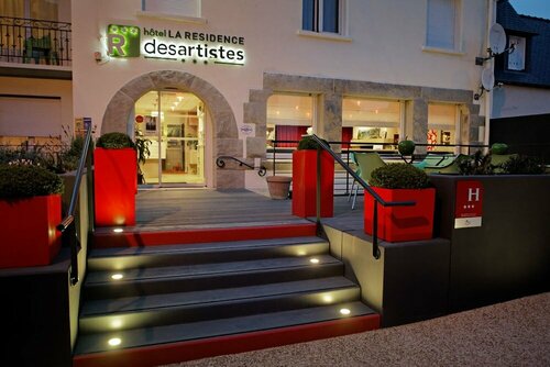 Гостиница Hotel La Residence des Artistes в Бретани