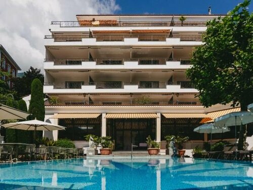 Внешний вид отеля Sunstar Hotel Brissago в Бриссаго, фото 1